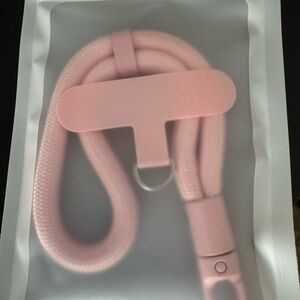 Pink Phone Lanyard